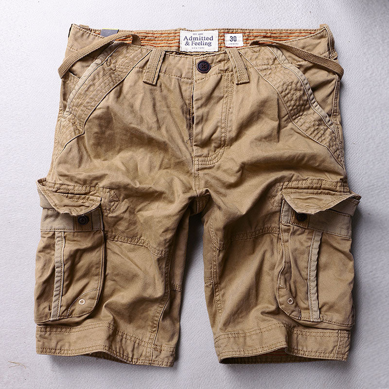 DazzleSport Casual Camo Large Pocket Men's Shorts