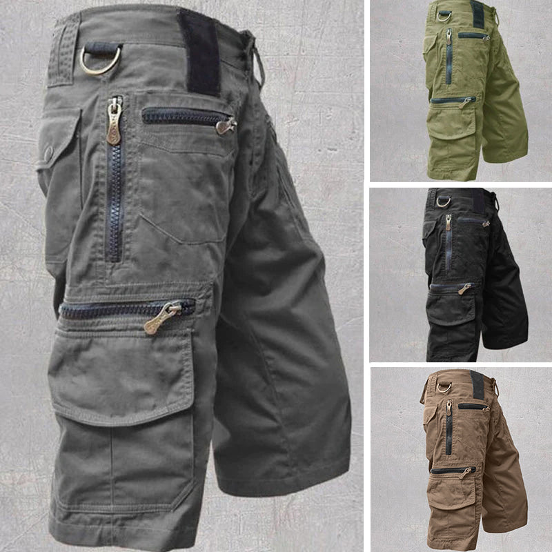 DazzleSport Men's Multi-pocket Outdoor Overalls Cargo Shorts - Buy 2 Pcs Get Free Shipping