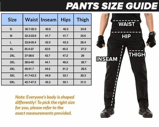 DazzleSport RVRC Pro Multi-Pocket Tactical Pants