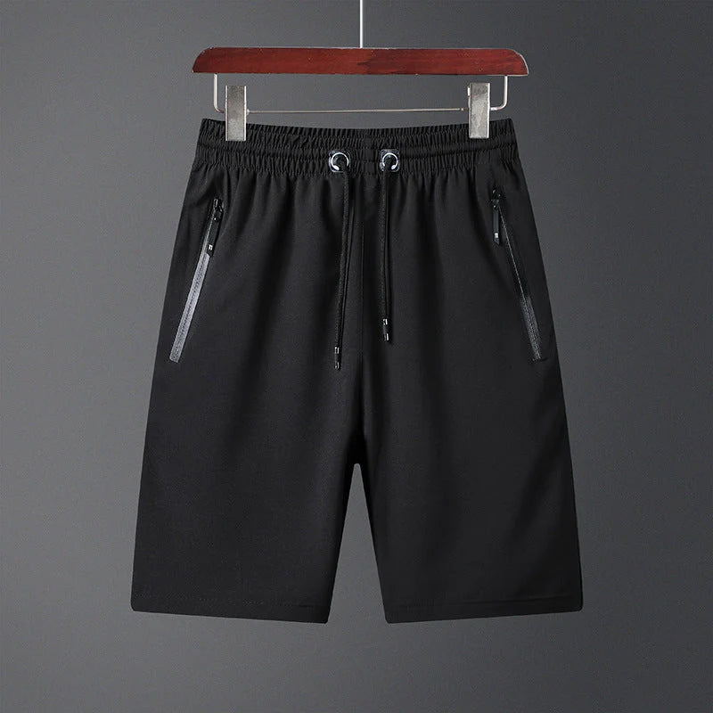 DazzleSport Men's Plus Size Ice Silk Stretch Shorts