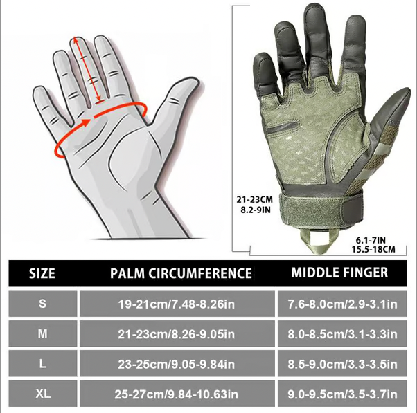 Dazzlesport™ High Sensitivity Touch Screen Outdoor Tactical Training Glove