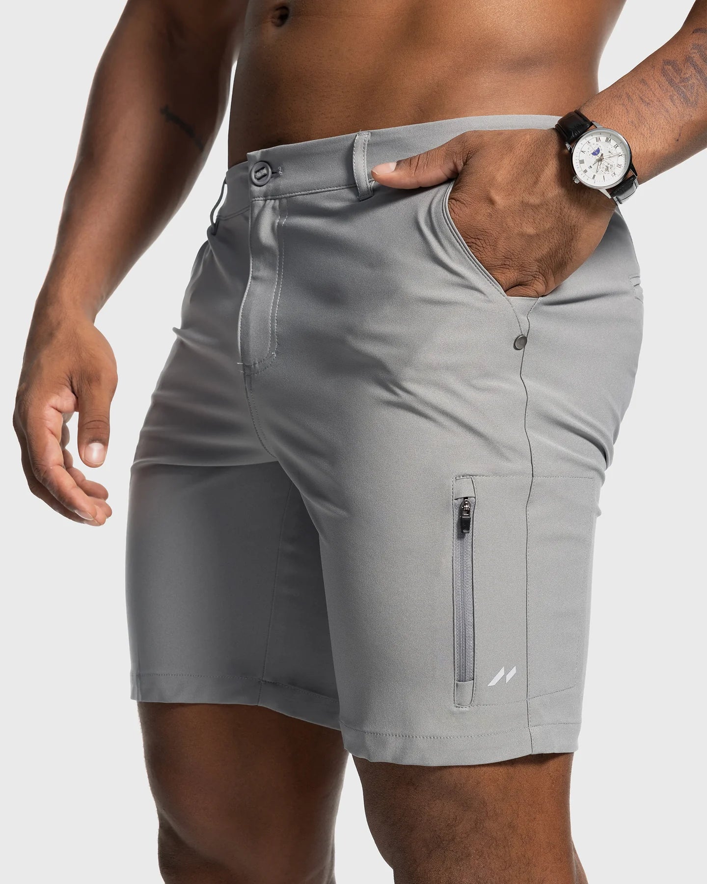 DazzleSport Men's Chino Shorts