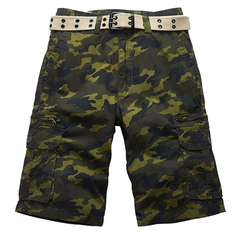 DazzleSport Casual Beach Camouflage Cotton Men's Shorts