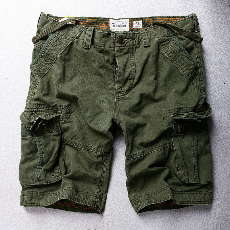 DazzleSport Casual Camo Large Pocket Men's Shorts