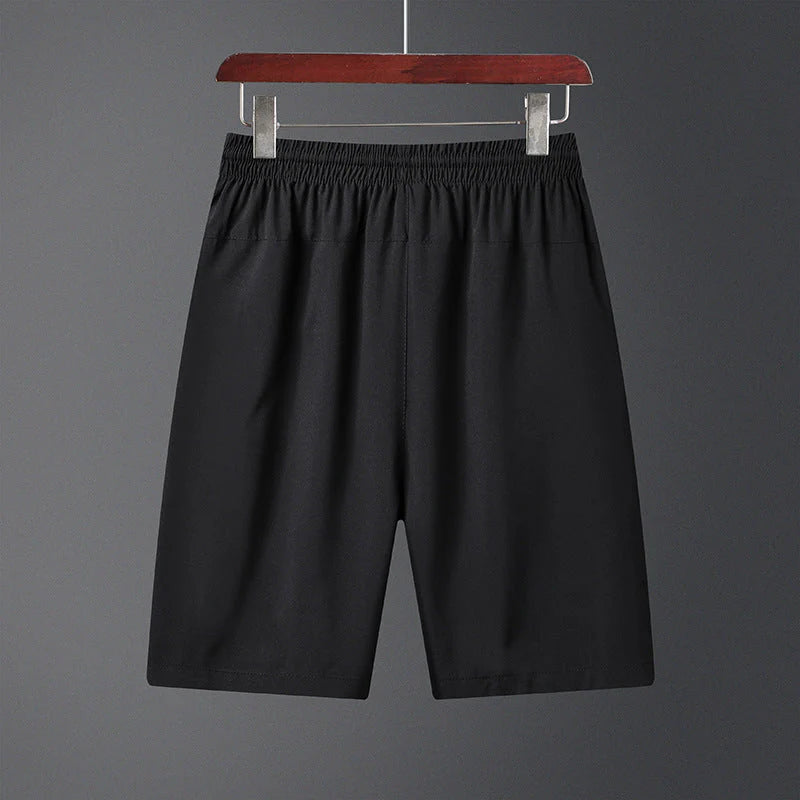 DazzleSport Men's Plus Size Ice Silk Stretch Shorts