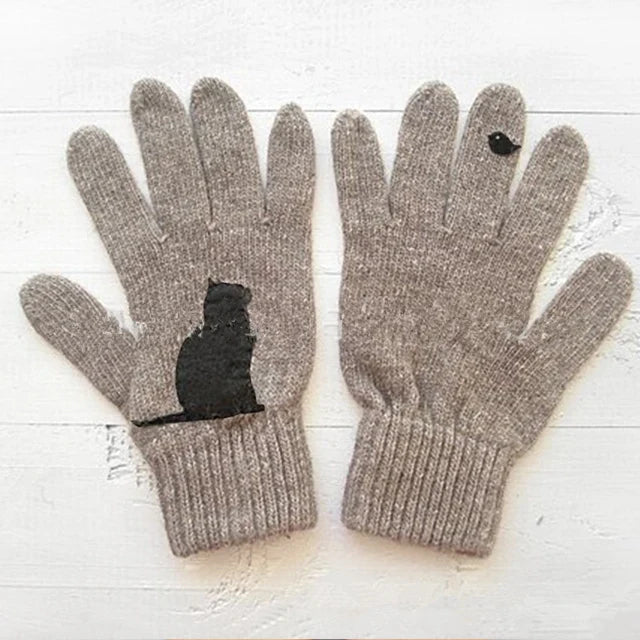 Dazzlesport™ Cat & Bird Gloves