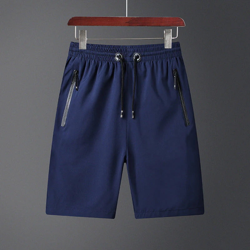 DazzleSport Men's Plus Size Ice Silk Stretch Shorts