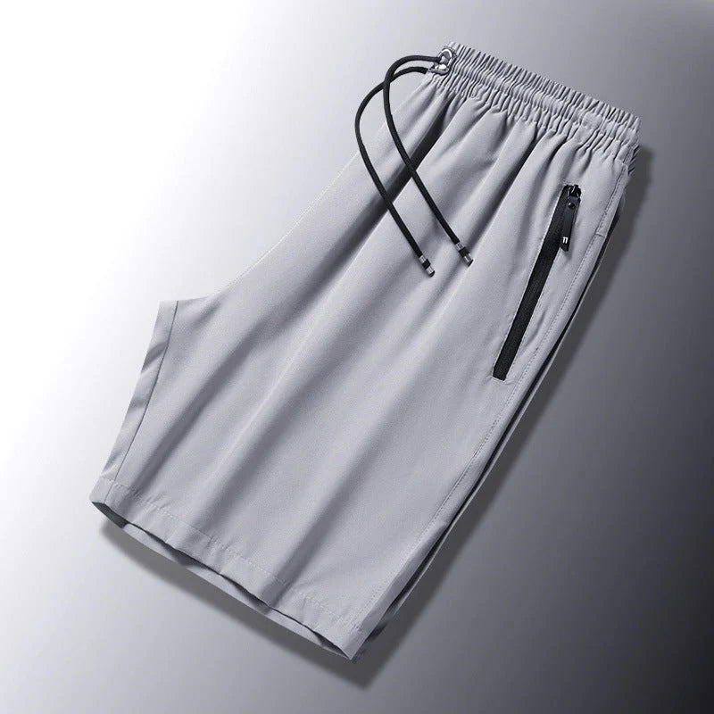 DazzleSport Men's Plus Size Ice Silk Stretch Shorts