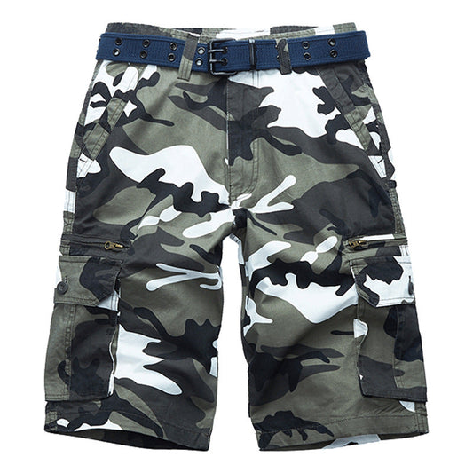 DazzleSport Casual Beach Camouflage Cotton Men's Shorts