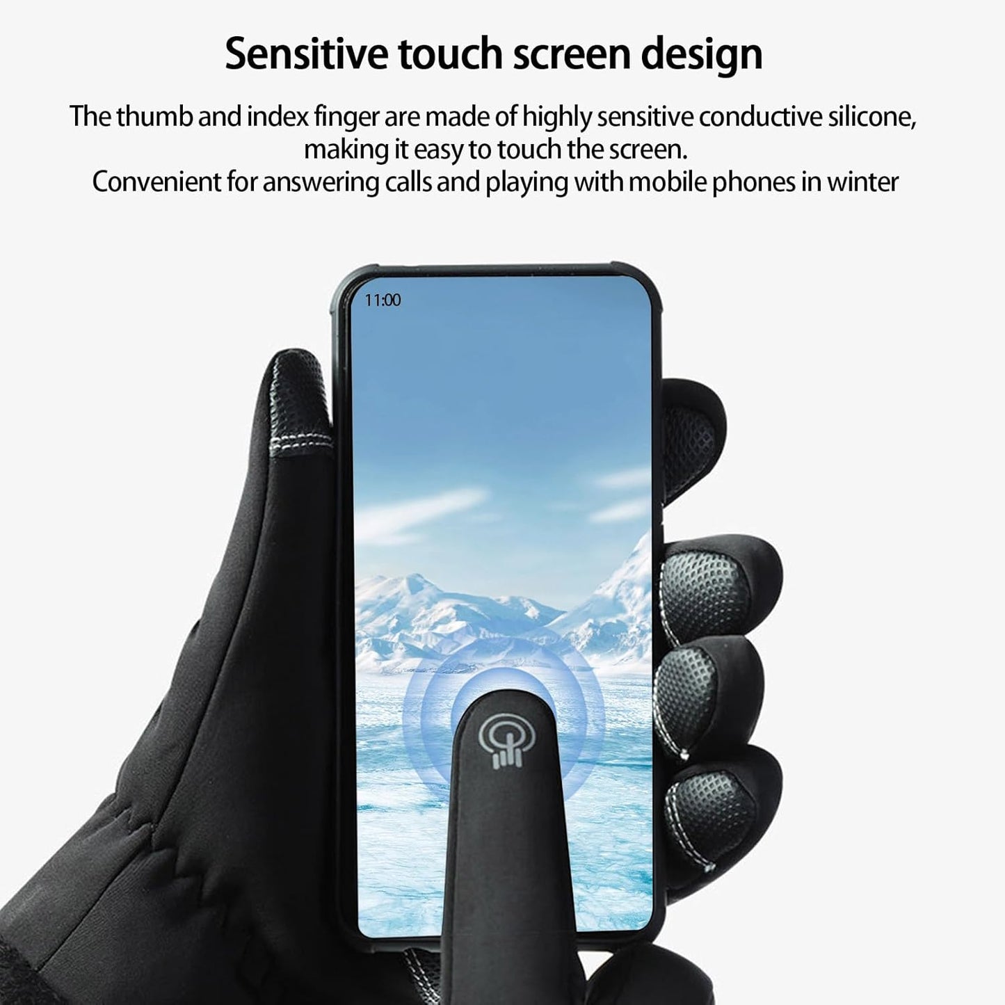 Dazzlesport™ Winter USB Heated Warm Gloves