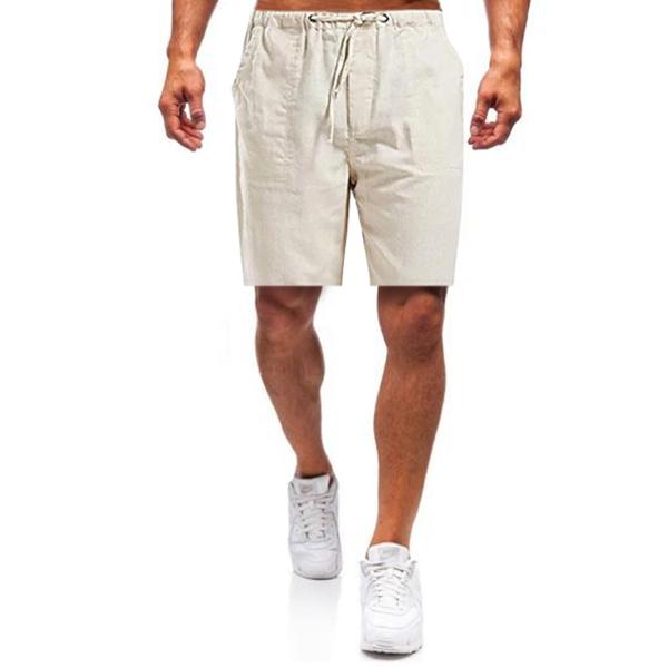 DazzleSport Men's linen loose casual shorts