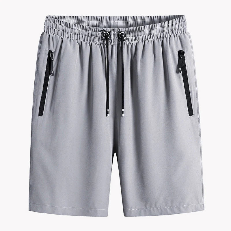 DazzleSport Men's Plus Size Ice Silk Stretch Shorts