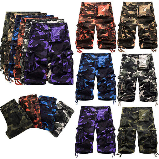 DazzleSport Outdoor Camo Cargo Shorts