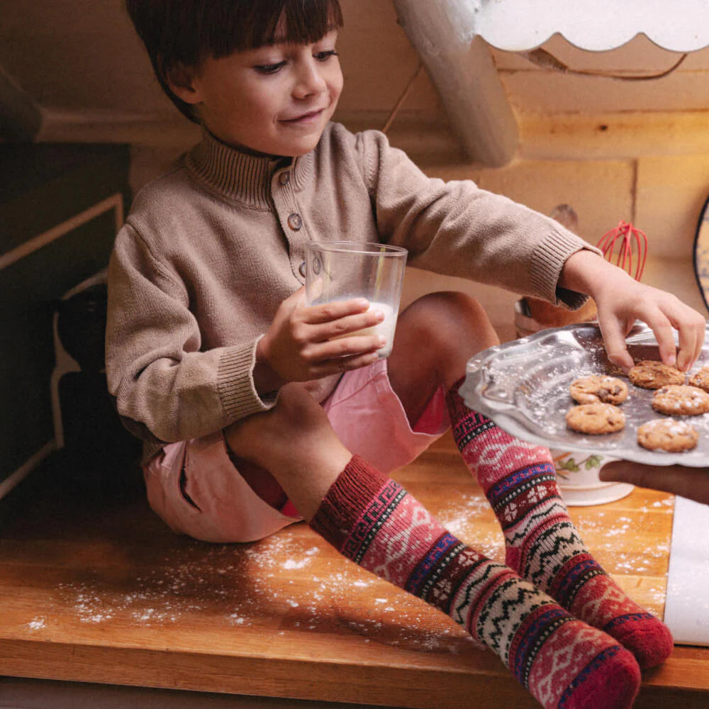 Dazzlesport™ SOFIA KIDS Socks (5 pairs) - KIDS Wool Socks