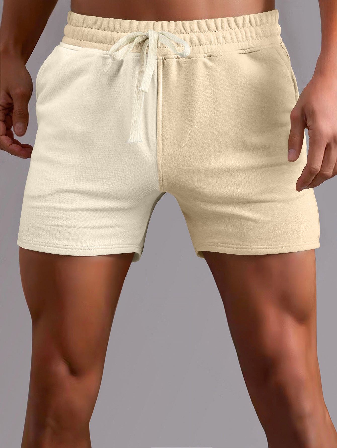DazzleSport Men's Creative Colorblock Loose Shorts