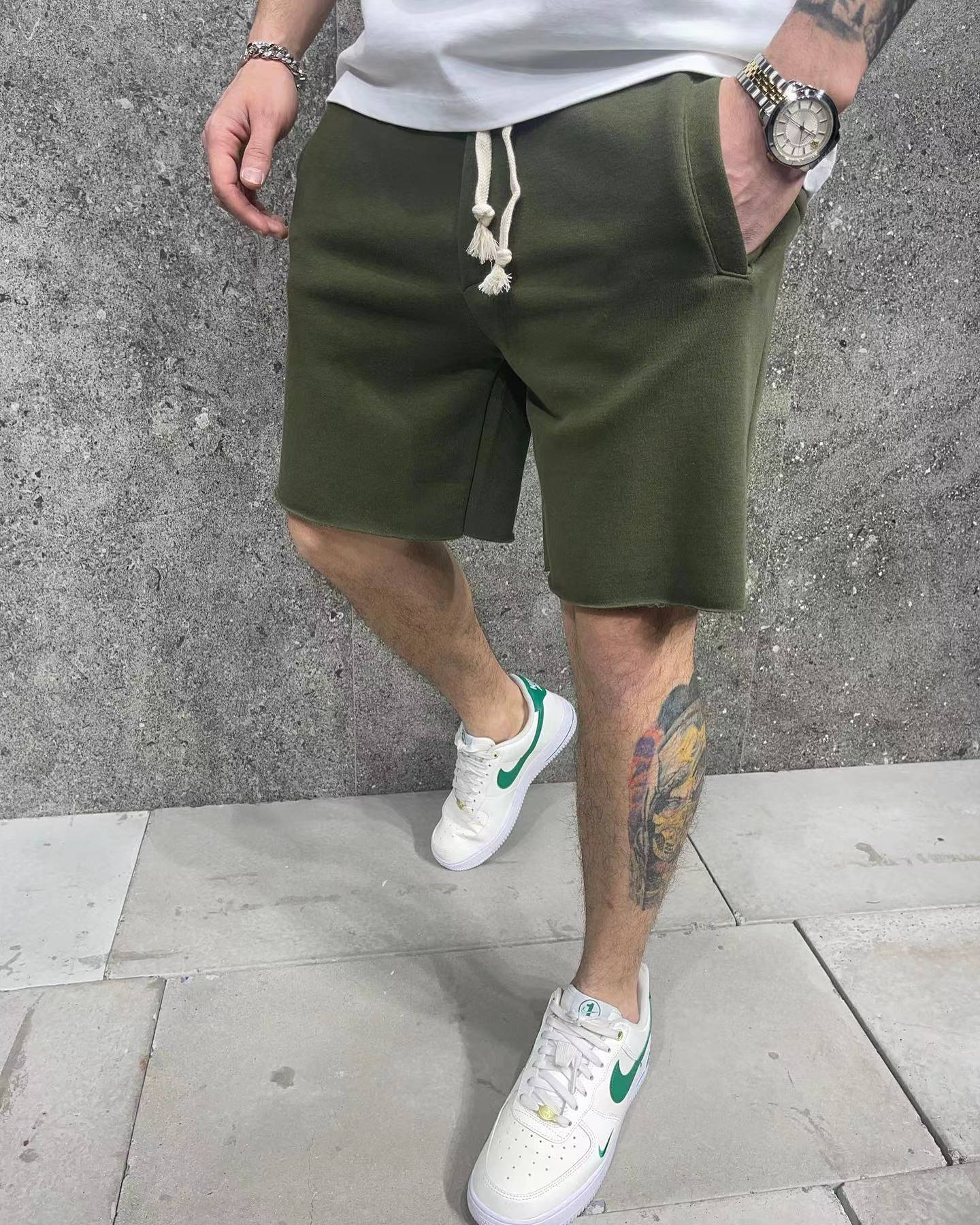 DazzleSport Loose Fit Solid Sport Shorts