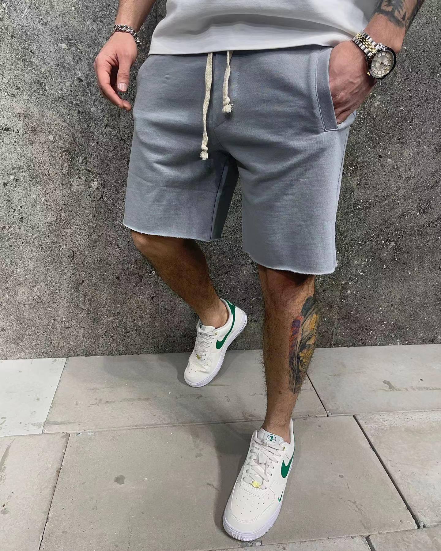 DazzleSport Loose Fit Solid Sport Shorts