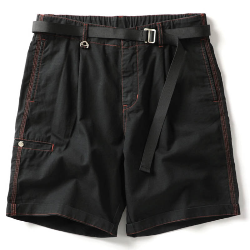 DazzleSport Solid Color Casual Green Washed Cotton Lightweight Men's Shorts