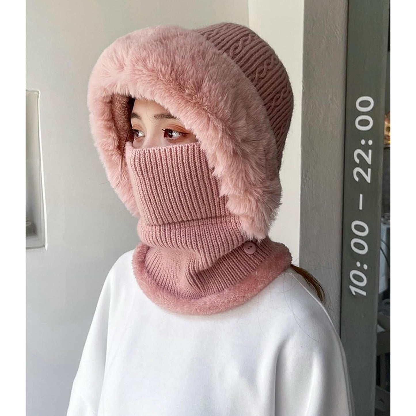 Dazzlesport™ Winter Cashmere 3 in 1 Neck Warmer Hat