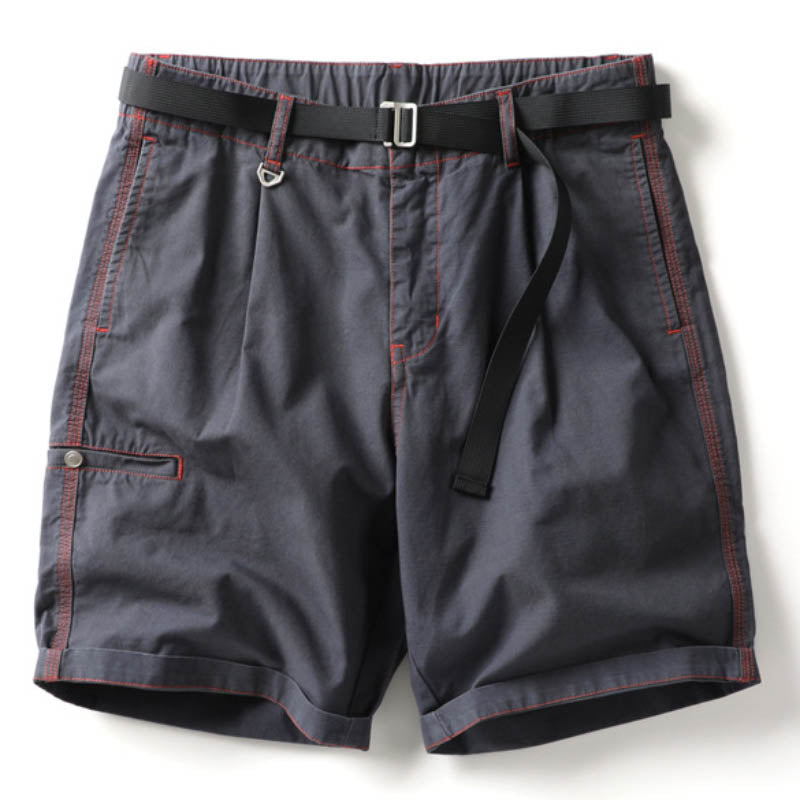 DazzleSport Solid Color Casual Green Washed Cotton Lightweight Men's Shorts