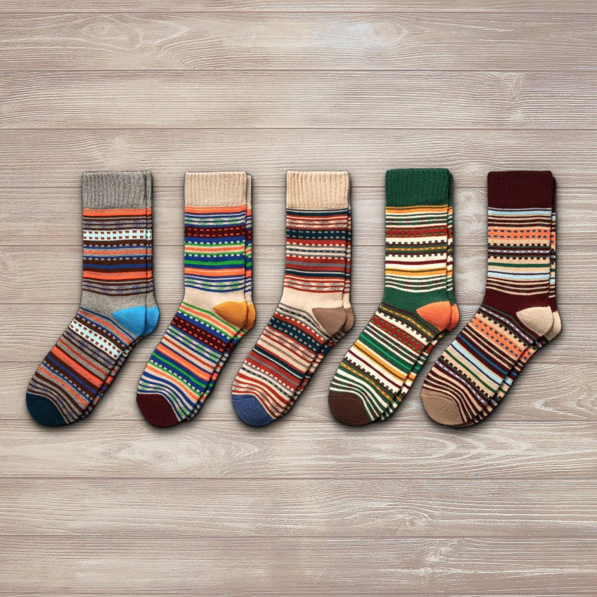 Dazzlesport™ (5 pairs) - Cotton Socks for Men and Women