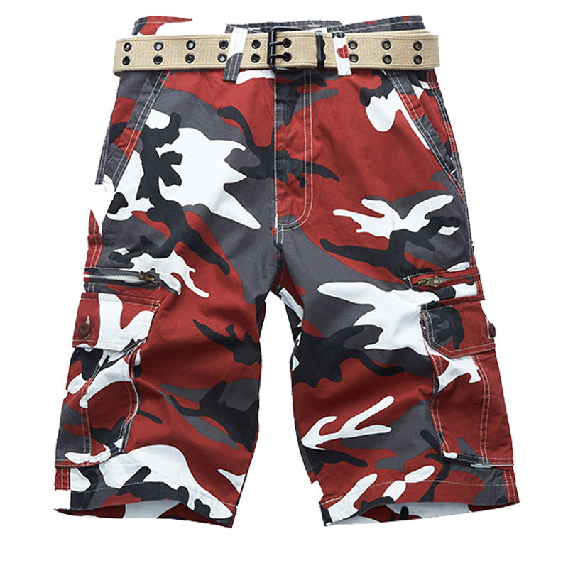 DazzleSport Casual Beach Camouflage Cotton Men's Shorts