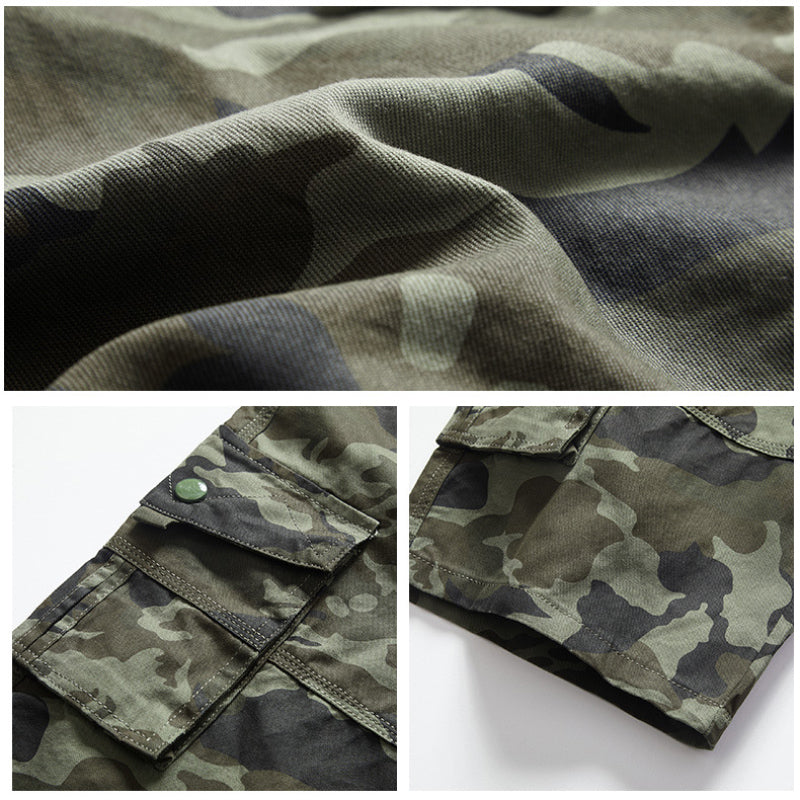 DazzleSport Men's Outdoor Camouflage Cargo Shorts