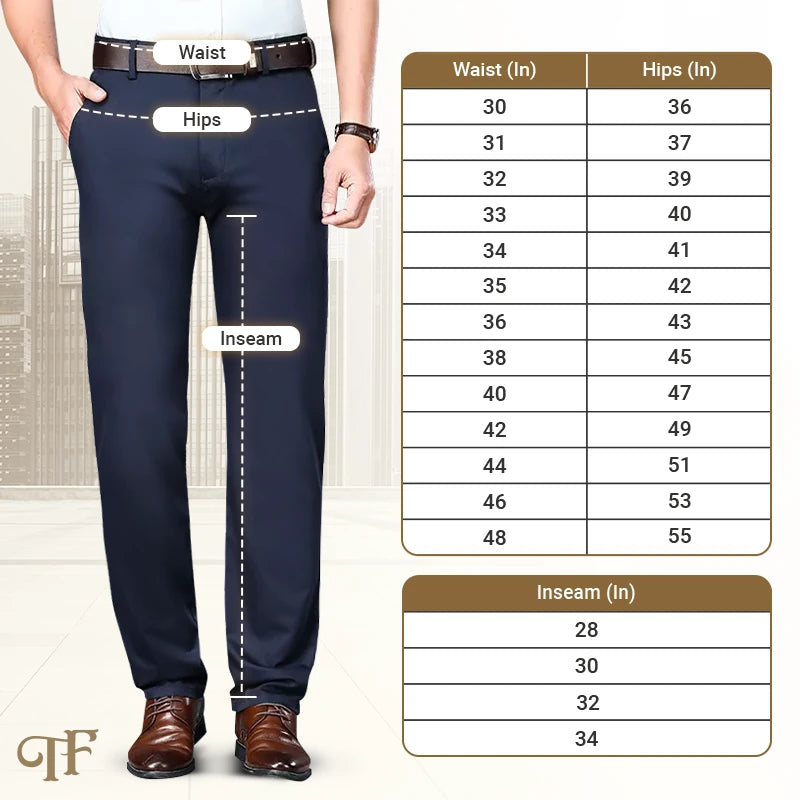 DazzleSport Men's High Stretch Straight Fit Pants