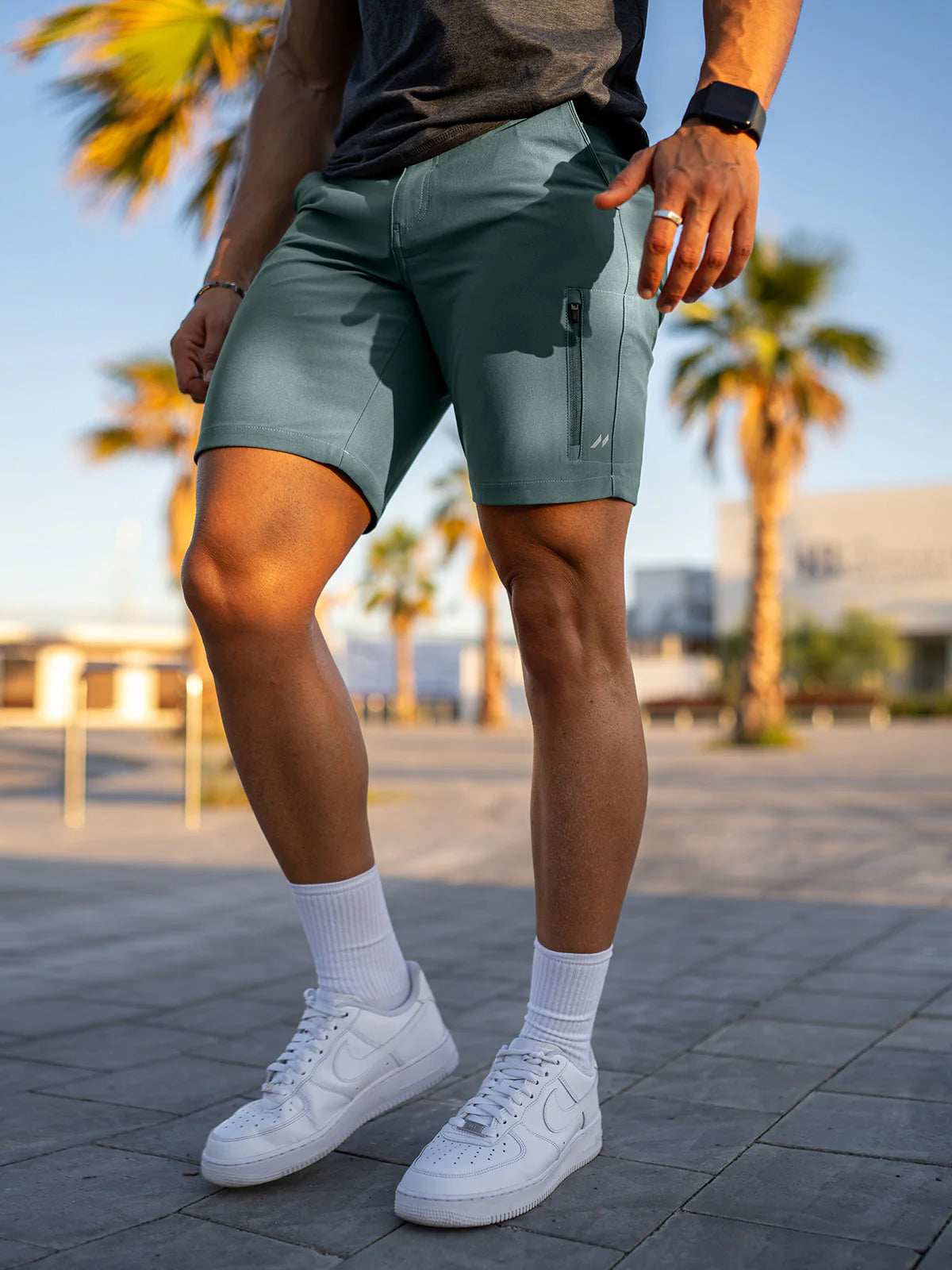 DazzleSport Men's Chino Shorts