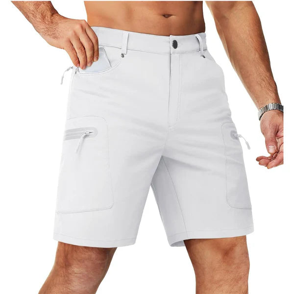 DazzleSport Men's Hiking Cargo Shorts with Zipper Pockets