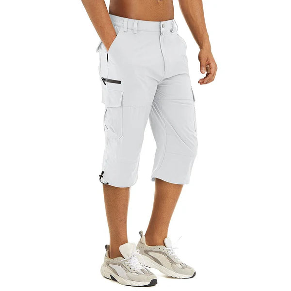 DazzleSport Men's Hiking Shorts 3/4 Quick-Dry Cargo Shorts