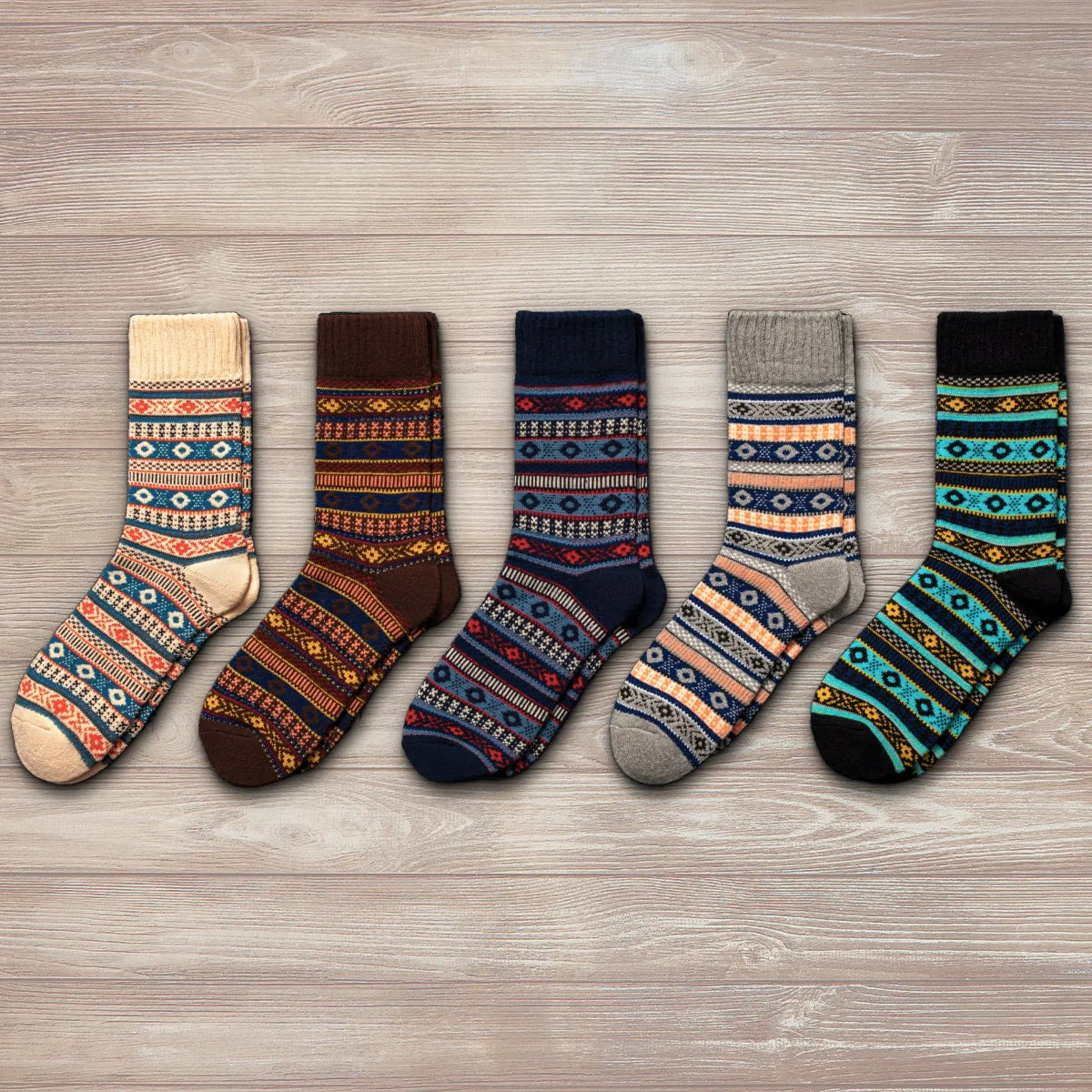 Dazzlesport™ (5 pairs) - Cotton Socks for Men and Women