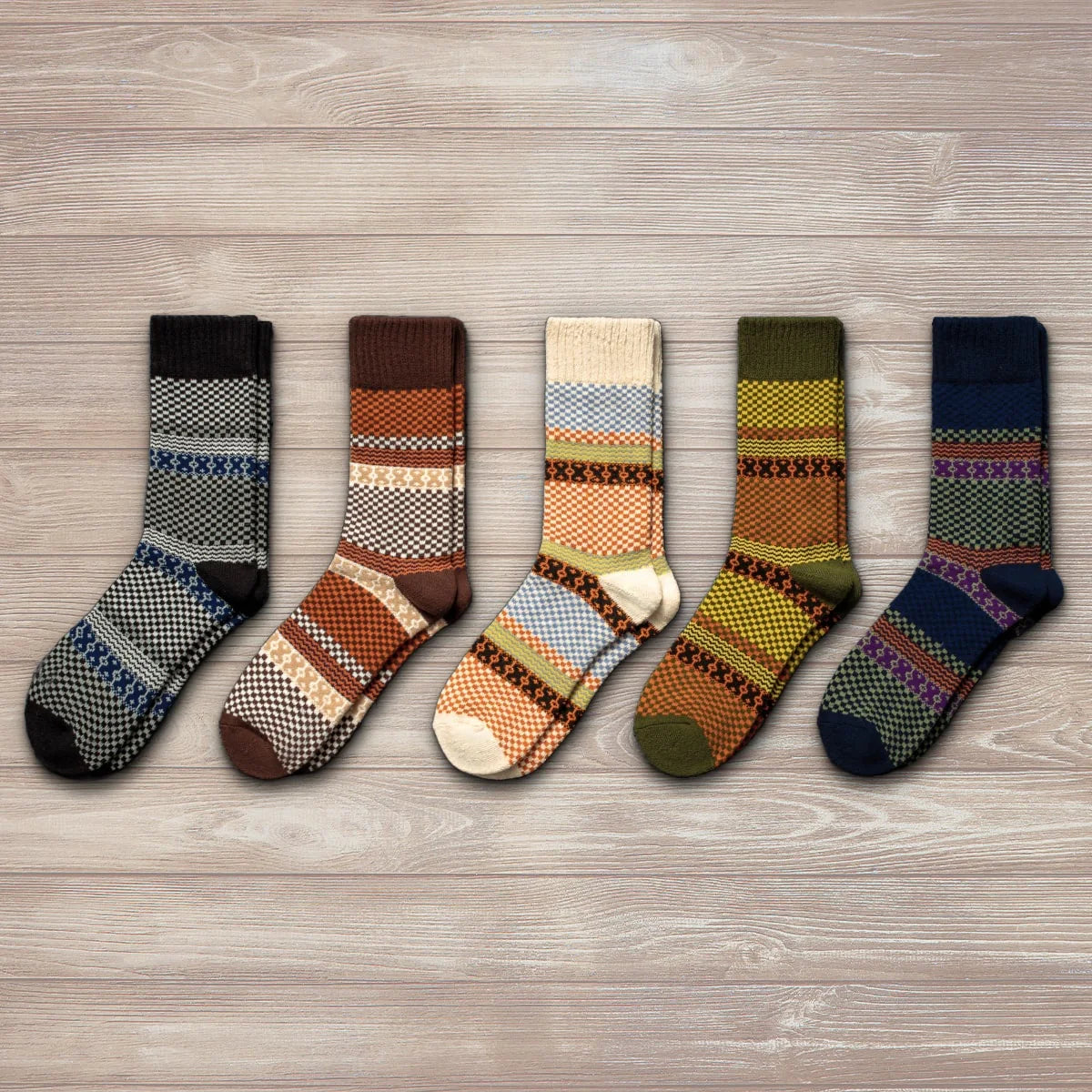 Dazzlesport™ (5 pairs) - Cotton Socks for Men and Women
