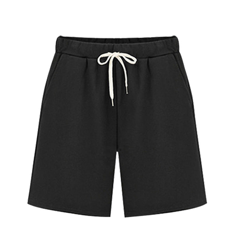 DazzleSport women's Casual Soft Solid Drawstring Shorts