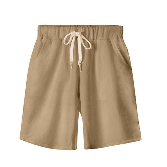 DazzleSport women's Casual Soft Solid Drawstring Shorts