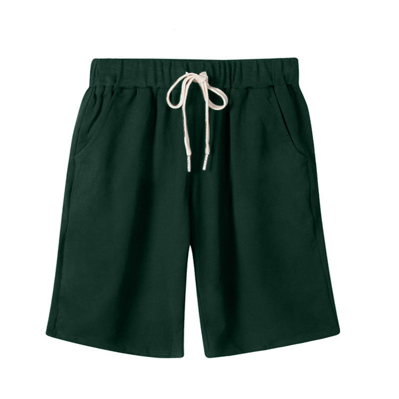 DazzleSport women's Casual Soft Solid Drawstring Shorts