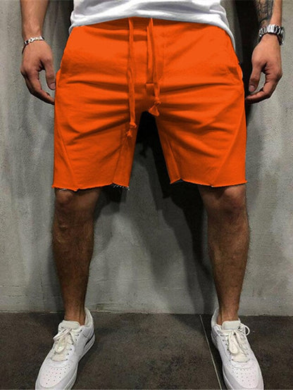 DazzleSport Loose Plain Elastic Waist Shorts