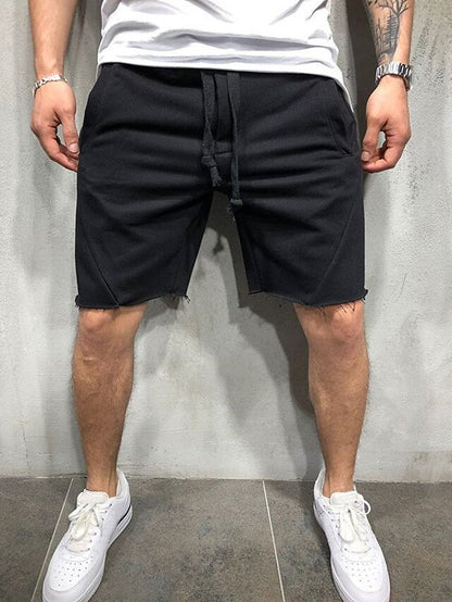 DazzleSport Loose Plain Elastic Waist Shorts