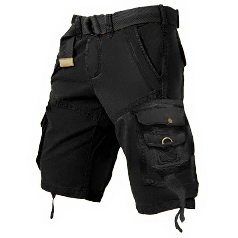DazzleSport Mens Cargo Shorts Multi Pockets Cargo Shorts