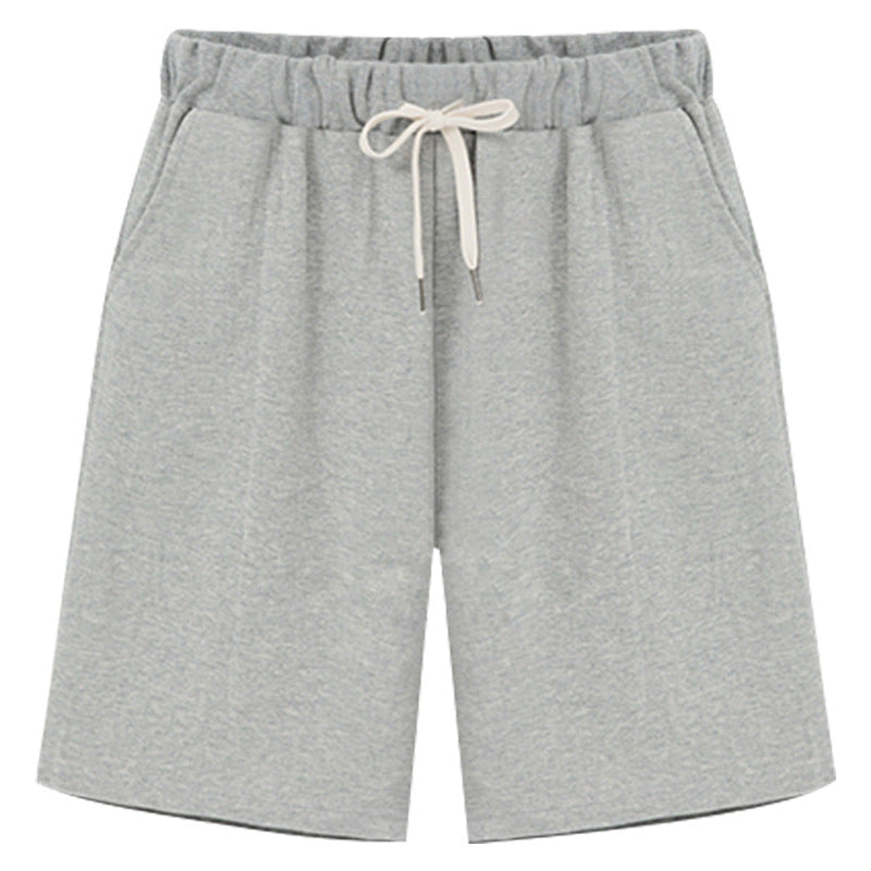 DazzleSport women's Casual Soft Solid Drawstring Shorts