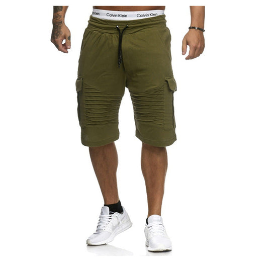 DazzleSport Men's Basic Daily Solid Colored Drawstring Shorts- Buy 2 Get Free Shipping