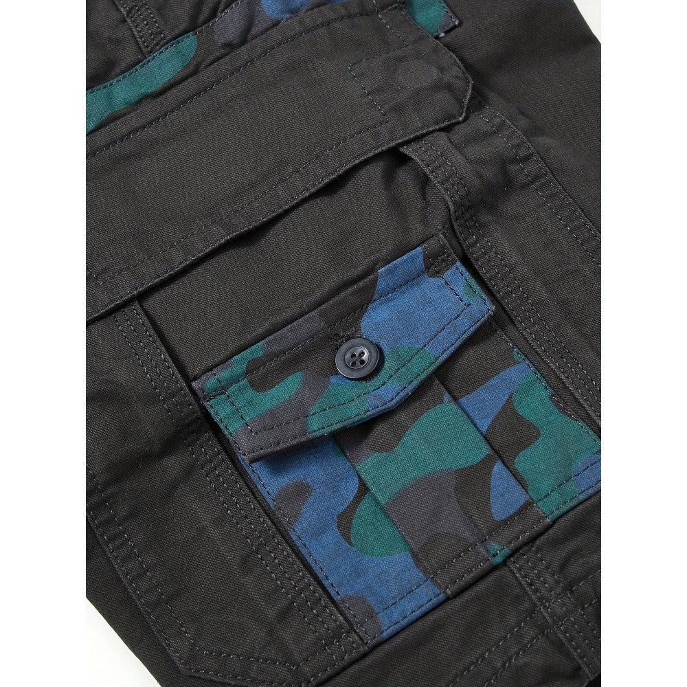 DazzleSport 100% Cotton Camo Men's Cargo Shorts