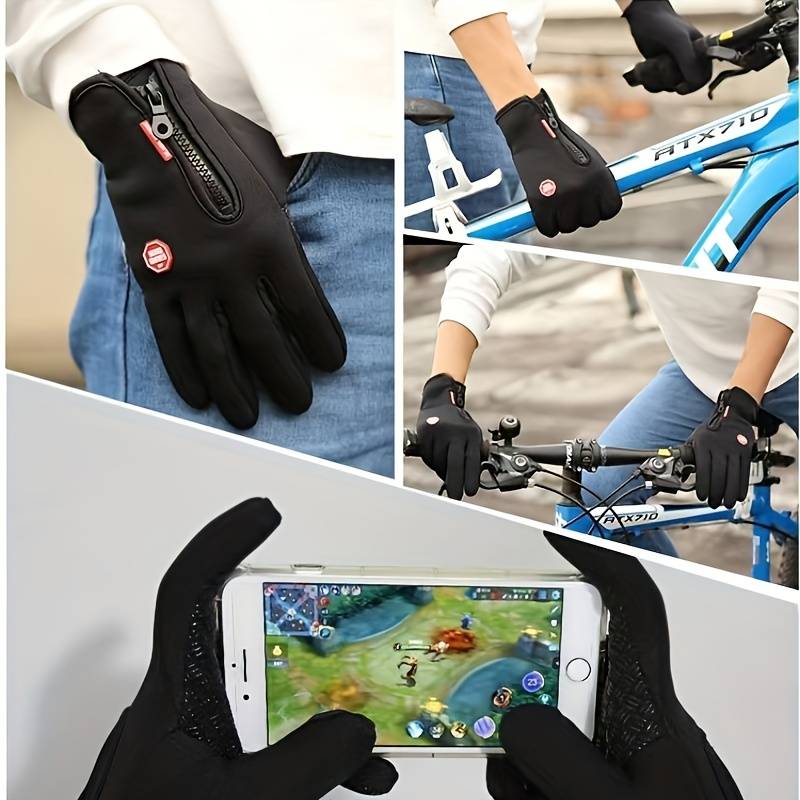 Dazzlesport™ Outdoor Touch Screen Non-slip Waterproof Windproof Sports Gloves