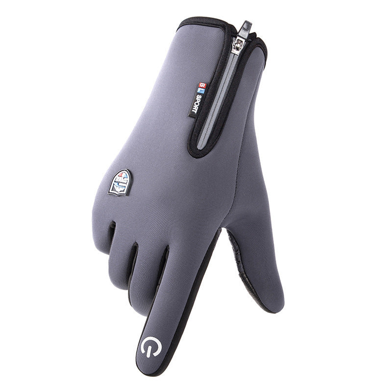 Dazzlesport™ Outdoor Sports Gloves Short Plus Velvet Windproof Waterproof