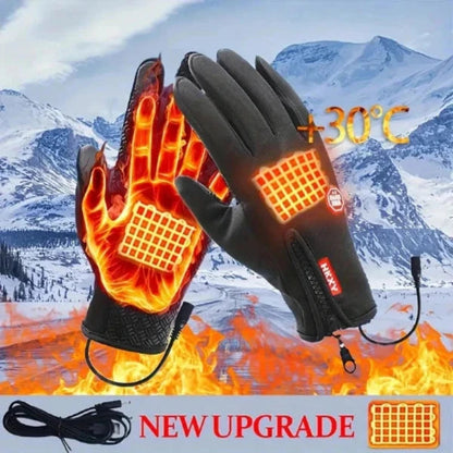 DazzleSport™ Outdoor Heated Gloves Windproof and Waterproof 022