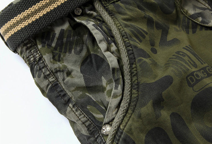 DazzleSport Outdoor Leopard Camouflage Shorts