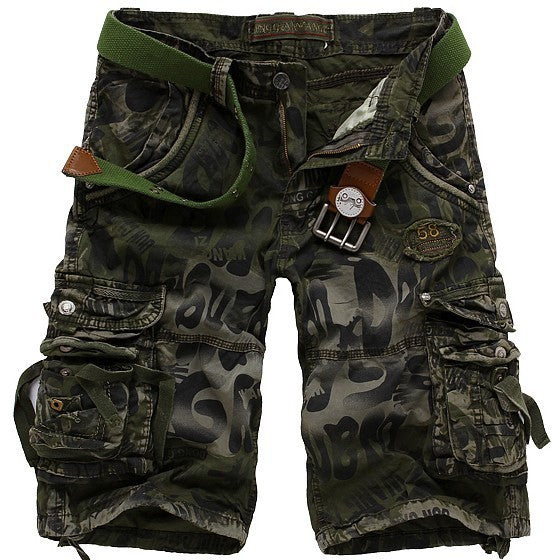 DazzleSport Outdoor Leopard Camouflage Shorts