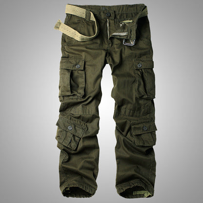 Men's Camouflage Outdoor Multi-Pocket Cargo Pants - Category 1