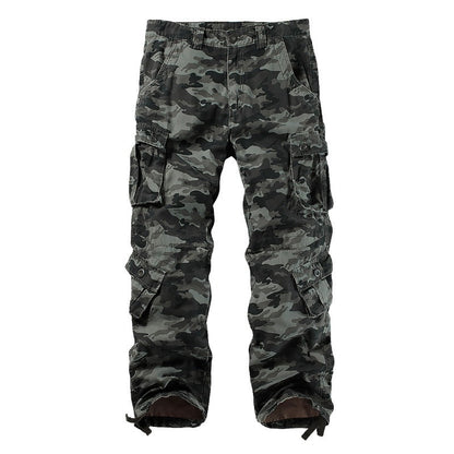 Men's Camouflage Outdoor Multi-Pocket Cargo Pants - Category 3