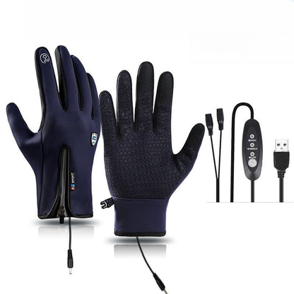 Dazzlesport™ Outdoor Heated Gloves Windproof and Waterproof with Plus Velvet 1